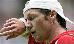 Rainer Schuettler is never really in a one sided final 