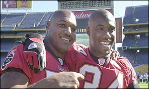  Derrick Brooks the NFL's Defensive Player of the Year 