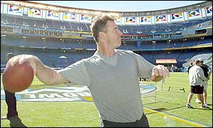 Rich Gannon is the presiding MVP and one of the main reasons Oakland have reached the Super Bowl 