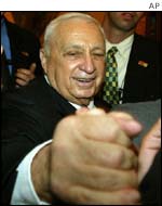 Prime Minister Ariel Sharon looks set to remain in power