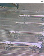 Iraqi Scud missiles