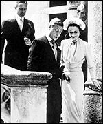 Duke and Duchess of Windsor on their wedding day