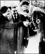 The Windsors with Hitler in 1937