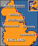 The six ports receiving aid