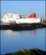 Stena Line ferry at Holyhead port