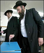 Ultra-Orthodox Jews vote