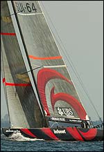 Alinghi brushed Oracle aside in the Louis Vuitton Cup final