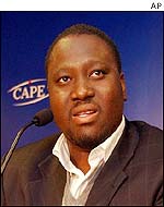 Rebel leader Guillaume Soro 