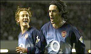 Parlour and Pires celebrate