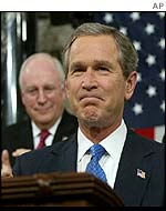 US President George W Bush