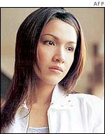 Undated photo of Thai actress Suvanant Kongying, 24, whose alleged comments that Cambodia stole Angkor Wat from Thailand sparked a protest that led to the torching of the Thai embassy in Phnom Penh. 