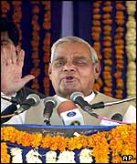 Indian Prime Minsiter Atal Behari Vajpayee