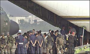 Thais being evacuated