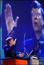 Bill Gates in Belgium, AP