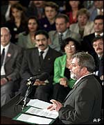 Lula delivers his speech