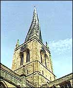 The crooked spire of Chesterfield