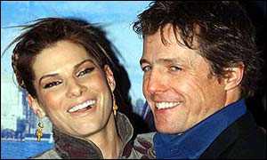Sandra Bullock and Hugh Grant