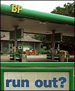 BP petrol station