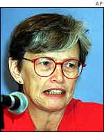 Unicef chief Carol Bellamy