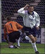 Alex Bone scores for Ross County