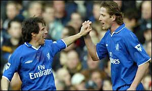 Zola and Petit celebrate