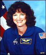 Undated file photo of astronaut Laurel Clark