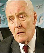 Tony Benn. Picture: AP