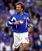 Portsmouth captain Paul Merson