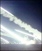 Missiles fired during 1991 war