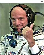 American space tourist Dennis Tito