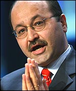 Barham Saleh, prime minister of the regional government, Sulaymania