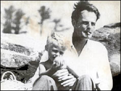 Donald Maclean and one of his sons