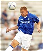 Rangers defender Bob Malcolm