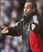 Fulham manager Jean Tigana