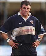 Julian White was injured playing for Bristol at the weekend 