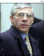 UK Foreign Secretary Jack Straw