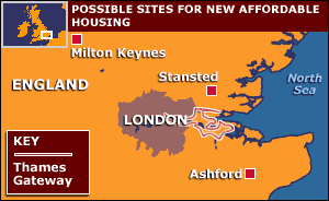 Proposed housing sites