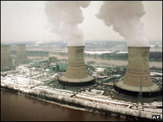 Photo of Three Mile Island nuclear plant