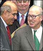 Hans Blix (left) Mohammed ElBaradei 
