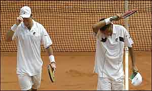 Miles Maclagan and Arvind Parmar of Great Britain 