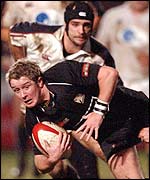 Shane Williams scored four tries against Glamorgan Wanderers