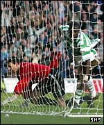 Momo Sylla scores Celtic's equaliser