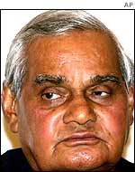 Indian PM Vajpayee