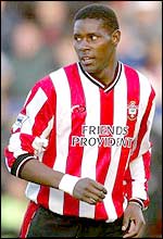 Southampton's Ecuadorean striker Agustin Delgado