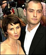 Sadie Frost and Jude Law