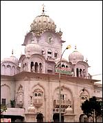 Golden temple in Amritsar
