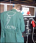 Gouda, electricians' workshop