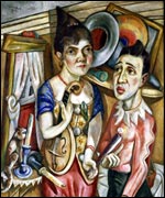 Max Beckmann's Carnival 1920, courtesy of Tate Modern