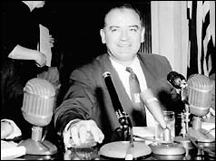 Senator Joseph McCarthy