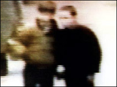 CCTV footage from the Strand Shopping Centre, Bootle (PA)